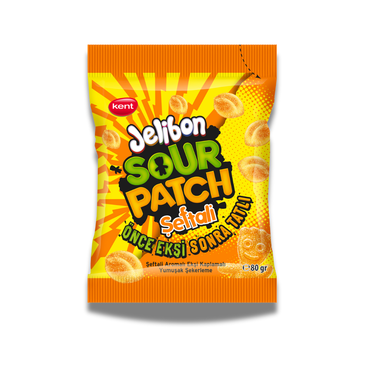 Jelibon - Sour Patch Peach 80g