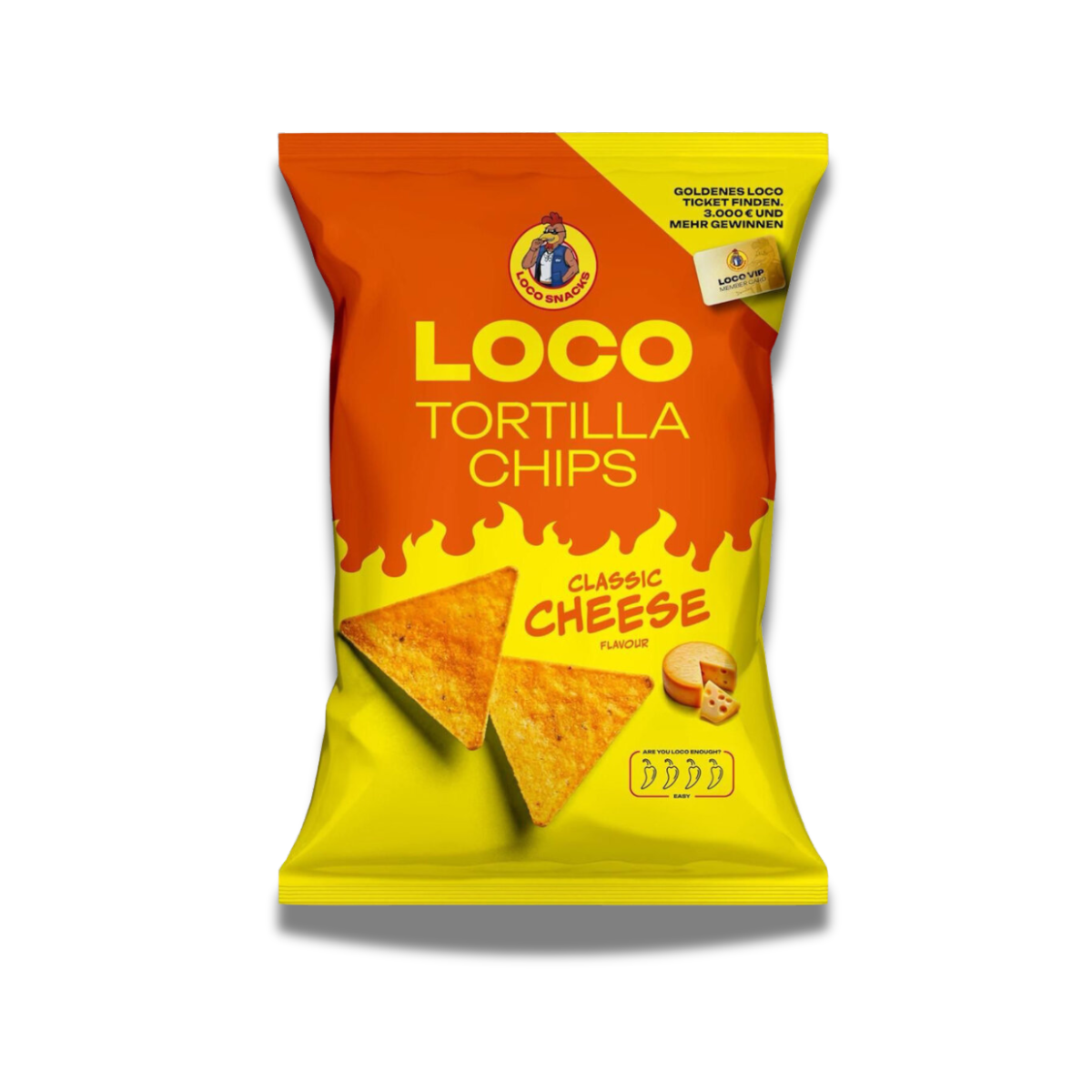 Loco Tortilla Chips - Classic Cheese 100g