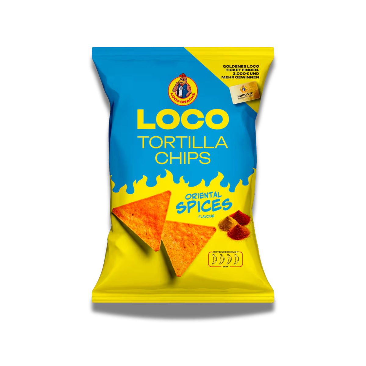 Loco Tortilla Chips - Oriental Spices 100g