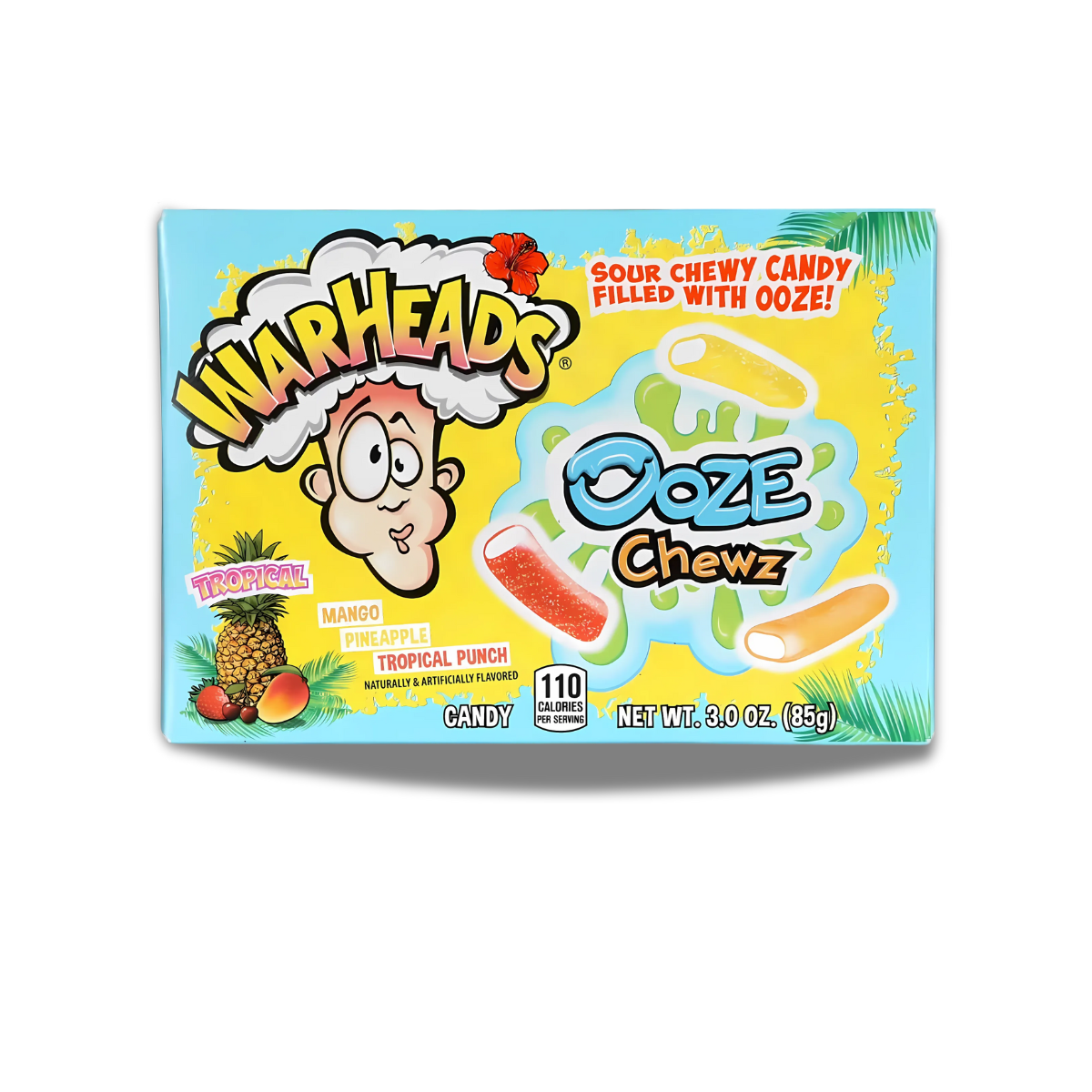 Warheads - Ooze Chewz Tropical 85g