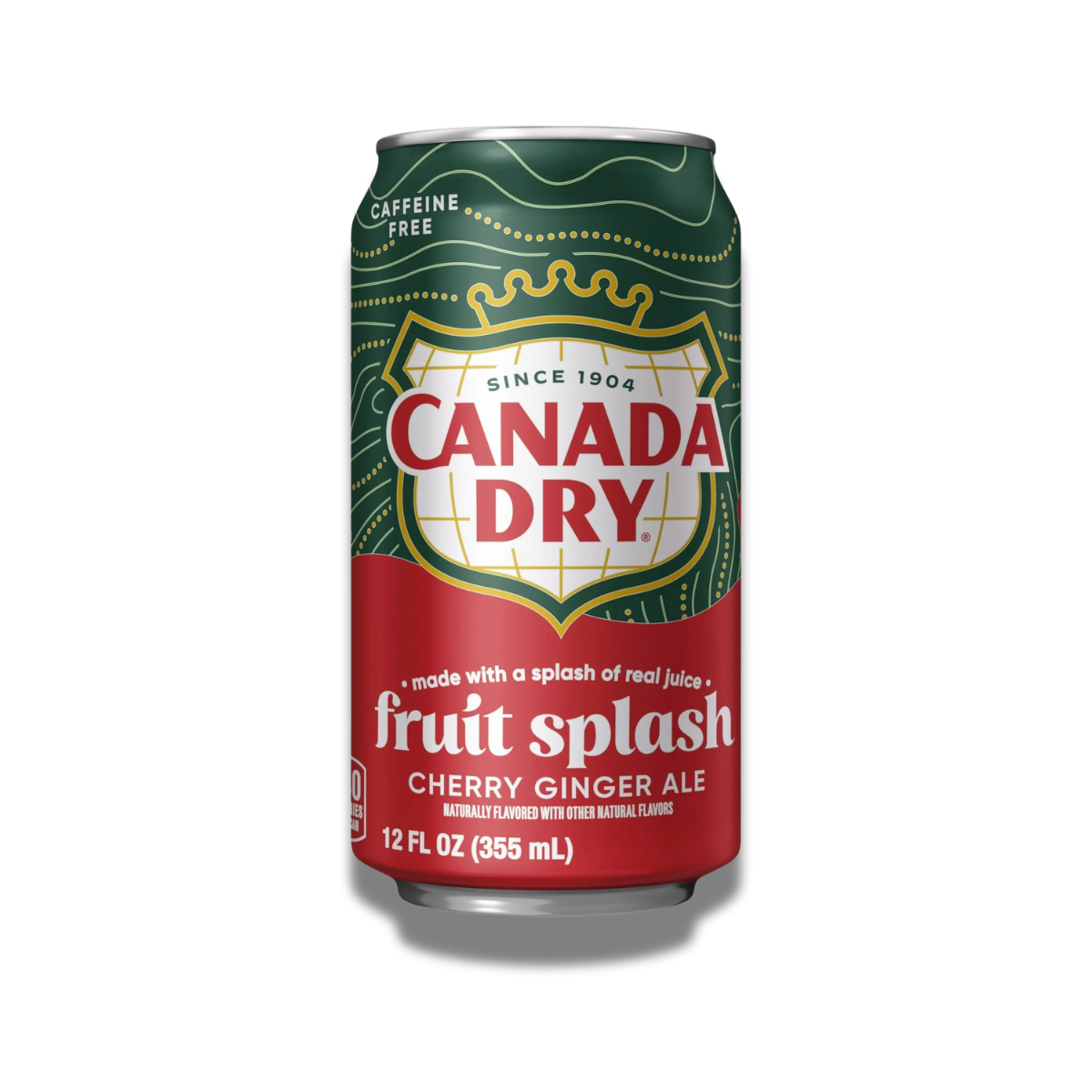 Canada Dry - Fruit Splash Cherry Ginger Ale 355ml
