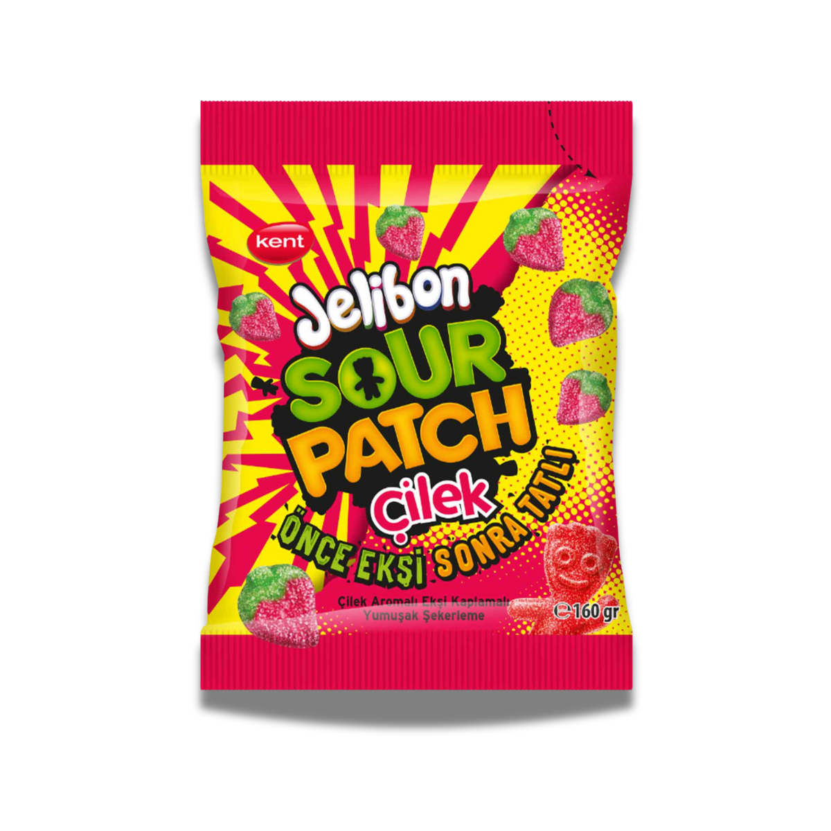Jelibon - Sour Patch Strawberry 80g