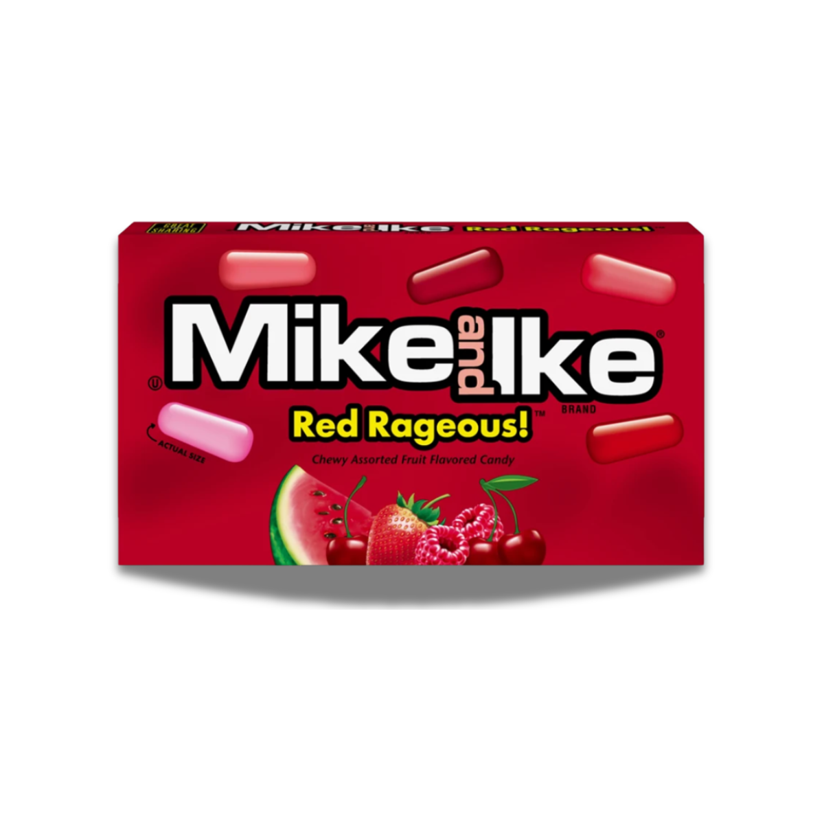 Mike and Ike - Red Rageous 120g