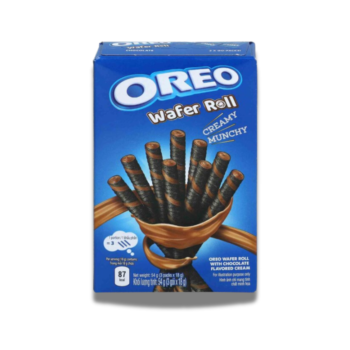Oreo - Wafer Roll Schoko 54g