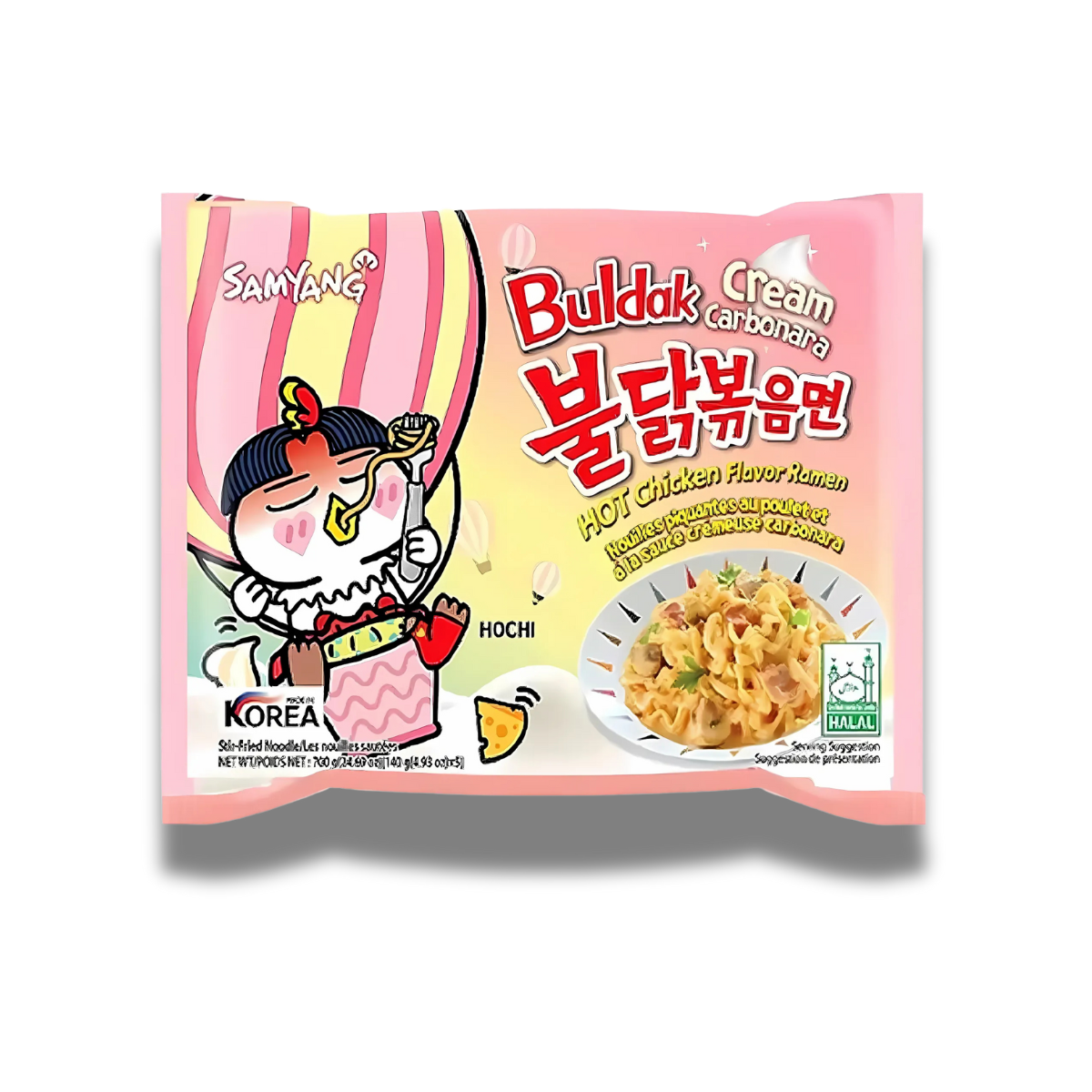Samyang - Buldak Hot Chicken Ramen Cream Carbonara 140g