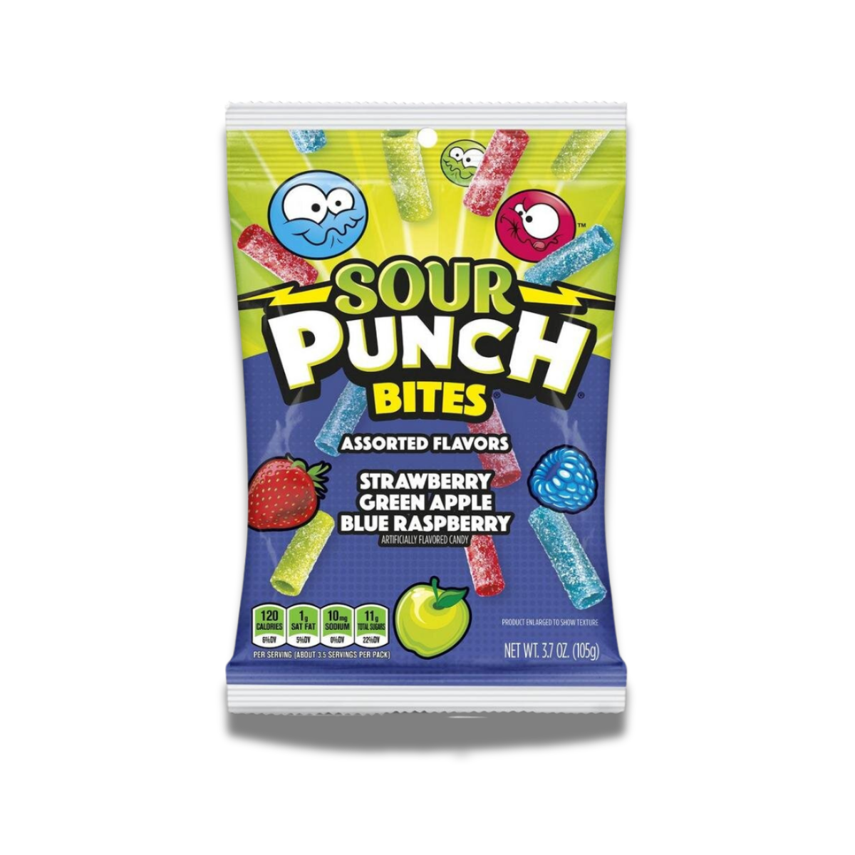 Sour Punch - Assorted Bites 105g